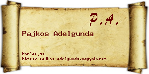 Pajkos Adelgunda névjegykártya